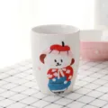 Tasse en céramique pour enfants de style japonais avec motif chien de dessin animé - Tasse Lapin (Sans Poignée)