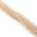 Sparkling light champagne crystal bicone beads for DIY jewelry making crafts - 115 Pieces/Pack / Silver Champagne