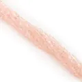 Perles en cristal bicone rose de qualité pour la fabrication de bijoux DIY créatif - 115 Pièces/Paquet / Rose Clair