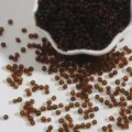 Transparent amber glass seed beads for DIY necklace and jewelry making crafts - Approx 1000 Pieces (15g/Pack) / 2.0mm / Dark Coffee