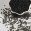 Dark grey transparent glass seed beads for DIY jewelry making, 80-100 characters long. - Approx 500 Pieces (15g/Pack) / 3mm / Black and Gray