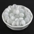 High-quality white cat eye round loose beads for DIY handmade jewelry making and crafts - 4mm (10 Pcs) / White