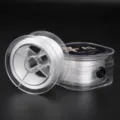 Filo elastico piatto in cristallo per braccialetti fai da te ed extension - 1,0 mm 60 m / Bianco