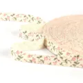 Floral print cotton ribbon tape for DIY handmade headwear accessories 1.5cm wide - Fresh Floral Print Style (Style 11) / 1.5cm Wide 5 Yards Pack
