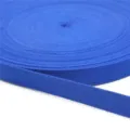 2cm deep blue herringbone cotton ribbon for DIY crafts and sewing accessories - 5 Yards/Pack / Sapphire Blue