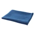 Soft dark blue multifunctional shawl blanket perfect for office nap and home sofa use - Navy Blue