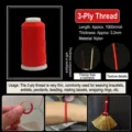 Fil nylon rouge 0,2 mm 3 brins pour bijoux DIY, rouleau de 1000 m pour bracelets - Cordon à 3 Brins (0.2mm) / 1000 Pièces/Paquet