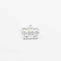 Connettore in lega d'argento vintage per ciondoli nappe gioielli fai da te - Ciondolo a 5 fori / 16x20mm (10 Pezzi/Confezione) / Argento