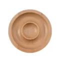 Natural pine wood round bead display tray for jewelry organizing and product photography - Beech Round