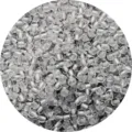 High-quality transparent glass seed beads with silver lining for DIY jewelry - Silk White