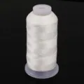 Bobina di filo di nylon bianco per perline per gioielli fai da te e braccialetti fatti a mano - 3 Trefoli (Circa 700m/Rotolo Diametro 0,25mm) / Bianco