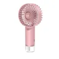 Mini ventilador nebulizador portátil con función de enfriamiento en elegante rosa - Nuevo Estilo / Rosa