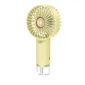 Ventilador de mano con nebulizador en color amarillo y depósito de agua - Nuevo Estilo / Amarillo