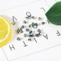 Multicolor 4mm bicone crystal beads for DIY jewelry making and handmade bracelets - Colorful Plated