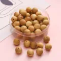 10mm natural round wooden beads for handmade DIY jewelry bracelets - 10mm 30 Counts / Thuja Wood