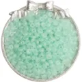 3x6mm pale green abacus glass beads for DIY handmade jewelry bracelets - 3x6mm (Approx. 50pcs) / Jasper