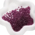 Perles de rocaille en verre violettes 4mm pour bijoux DIY bracelets et colliers faits main - Violet Raisin