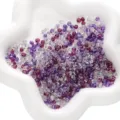 Perles de rocaille en verre argenté de 4mm, mélange violet et magenta pour la création de bijoux - Série Argent Violet