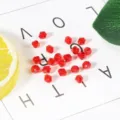 4mm faceted red crystal glass beads for DIY jewelry making and bracelet spacers - Red