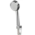 High-pressure handheld shower head with chrome finish, flexible hose, and wall mount bracket - Pressurized Shower Head With Filter Cotton
