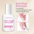 KOSKOE 15ml snelwerkende zachte nagellijmverwijderaar met ingebouwd borsteltje voor nagels - Lijmverwijderaar / 15ml Met Kwast