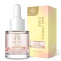 BORN PRETTY 20ml nail cuticle oil with dropper and pink floral infusion bottle - Flower Infused Cuticle Oil