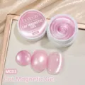 Vernis à ongles magnétique Lily'cute rose effet cristal scintillant manucure 8ml - MG03