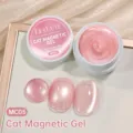 LILY'CUTE esmalte de uñas magnético rosa MG05 para un acabado cristal profesional - MG05
