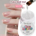 LILY'CUTE 8ml poke base gel for creative nail art textured patterns soak off UV/LED - Base Coat / Clear