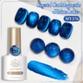 Professionele Born Pretty Rhine Lake blauwe magnetische kattenoog nagelgel MY376 - MY376 Rijnmeer Blauw
