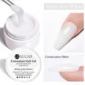 UR SUGAR 15ml Milky Jelly White extension nail gel with semi-transparent finish - 03/Milky Jelly White