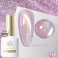 Born Pretty Rainbow Cat Magnetic Gel Nail Polish Rose Pink Shimmer Color MY89 10ml Bottle - Rose (MY89)