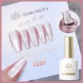 Born Pretty Moonlight Cat Magnetic Gel-Nagellack in Pure Love MY105 Rosa-Schimmer - Soft Pink Moonlight (MY105)