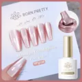 BORN PRETTY Moonlight Cat Magnetic Nagelgel Lack my106 Pure Love 10ml Flasche Schimmer - Velvet Light Purple (MY106)