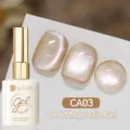 UR SUGAR Cat Magnetic Gel CA03 Effet Pailleté Nude Soak-Off UV LED Vernis à Ongles 15ml - CA03