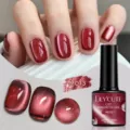 Smalto gel magnetico professionale bordeaux eye cat LILY'CUTE tonalità MC13 7ml - MC13