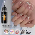 Colle professionnelle LILY'CUTE pour strass, décoration d'ongles et placement de gemmes 10ml. - Colle de Scellement pour Strass
