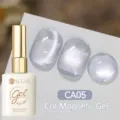 Vernis à ongles gel magnétique œil de chat URSUGAR CA05 bleu clair translucide 15ml - CA05