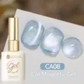 Vernis à ongles gel magnétique œil de chat bleu transparent URSUGAR pour nail art CA08 - CA08
