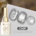 Vernis à Ongles Magnétique UR SUGAR CA09 Effet Cat Eye Argent et Perle de Verre - CA08
