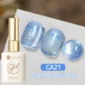 Vernis à ongles UR SUGAR CA21 Gel magnétique effet perle de verre bleu glacé - CA21