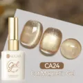Vernis à ongles gel Cat Eye URSUGAR CA24 nude scintillant pour nail art éclatant - CA24