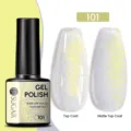 Βερνίκι νυχιών UR SUGAR glitter #101 με γυαλιστερό και ματ τελικό αποτέλεσμα - Γυαλιστερό/Ματ / 101 Γαλάζιο με λεπτό γκλίτερ