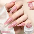 BORN PRETTY 15ml gel d'extension d'ongles en teinte translucide Barely Pink 09 chic. - 09 Rose Pâle