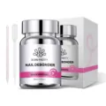 BORN PRETTY 80ml nail debonder for quick glue removal in a silver metallic bottle - Immersion Sponge Debonder / 80ML