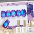 Επαγγελματικό σετ BORN PRETTY 3 τεμαχίων τζελ νυχιών με εφέ σταγόνας νερού για 3D μανικιούρ - Σετ 3 Τεμαχίων 011 / 3 Μπουκάλια