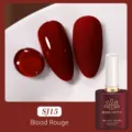 Vernis à ongles gel UV BORN PRETTY Blood Rouge SJ15 rouge profond 15ml qualité salon - Rouge Sang (SJ15)