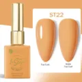 Vernis à ongles gel UR SUGAR 1-Step ST22 avec finitions brillante et mate incluses - Jaune Gingembre (ST22)