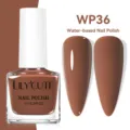 Esmalte de uñas al agua WP36 marrón terracota fórmula inodora de secado rápido - Esmalte de Uñas a Base de Agua / 36 Rojo ladrillo