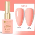 Vernis semi-permanent UR SUGAR ST33 pêche corail avec effets brillant et mat, 15ml - Corail (ST33)